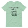 Holiday Checklist Short-Sleeve Unisex T-Shirt