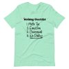 Holiday Checklist Short-Sleeve Unisex T-Shirt - Image 11