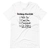 Holiday Checklist Short-Sleeve Unisex T-Shirt - Image 5